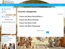 Tablet Screenshot of philo.abriand.info